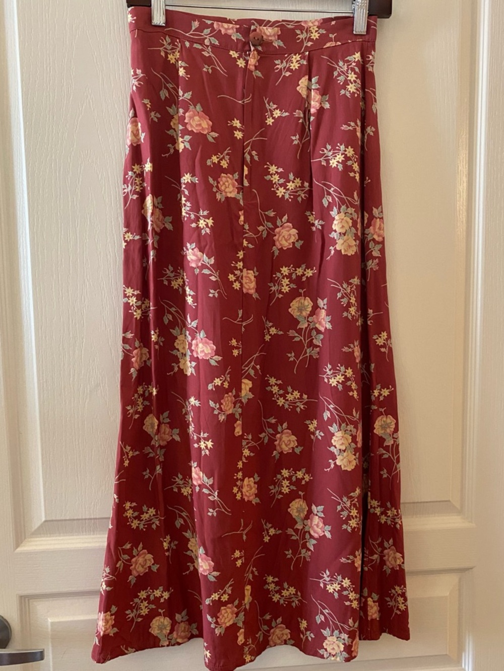 STYLE UK Brand Floral 100% Viscose Midi Skirt - EU 38